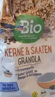 Mängden socker i Kerne & Saaten Granola