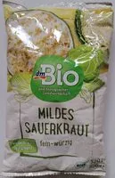 Mängden socker i Mildes Sauerkraut