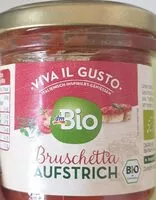 Mängden socker i Bruschetta Aufstrich