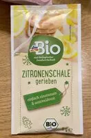 Mängden socker i Zitronenschale gerieben