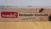 Mängden socker i Backpapier-Zuschnitte