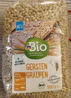 Mängden socker i Gersten Graupen (orzo bio)