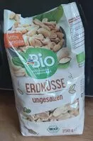 Mängden socker i Erdnüsse ungesalzen