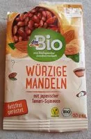 Mängden socker i Würzige Mandeln