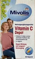 Mängden socker i Vitamin C Depot