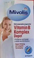 Mängden socker i Vitamin B Komplex Depot