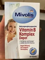 Mängden socker i Mivolis Vitamin B Komplex Depot