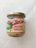 Mängden socker i Streichcreme Paprika-Chili