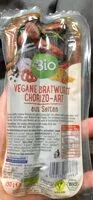 Mängden socker i vegane Chorizo-Bratwurst aus Seitan