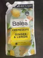 Mängden socker i Cremeseife Ginger & Lemon
