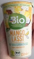 Mängden socker i Mango Lassi auf Kokosdrinkbasis