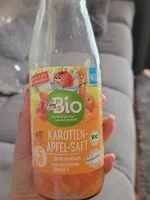 Mängden socker i dmBio Karotten-Apfel-Saft