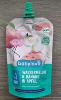 Mängden socker i Wassermelone - Banane in Apfel