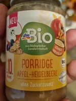 Mängden socker i DM Baby Apfel Heidelbeere