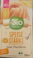 Mängden socker i Speisestärke