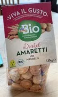 Mängden socker i Dinkel Amaretti