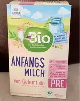 Mängden socker i Anfangs milch