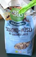 Mängden socker i Glutenfrei Schoko-Müsli mit Knusperflakes