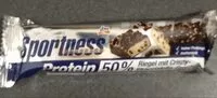Mängden socker i DM Sportness Protein 50 Crispy Stracciatella
