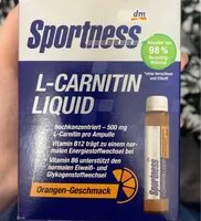 Mängden socker i L-Carnitin Liquid