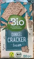 Mängden socker i Dinkel Cracker Sesam