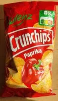 Mängden socker i Crunchips Paprika