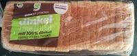 Mängden socker i Dinkeltoastbrot