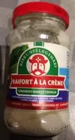 Mängden socker i Raifort à La Crème