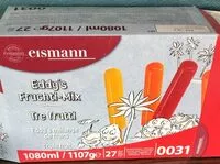 Mängden socker i Eddy’s fruchti-mix