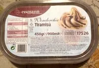 Mängden socker i Gelato al tiramisù