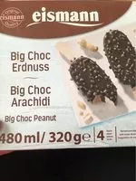 Mängden socker i Big choc peanut