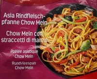 Mängden socker i Asia Rindfleischpfanne Chow Mein