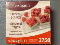 Mängden socker i Erdbeerschnitte