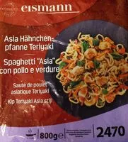Mängden socker i Asia Hähnchenpfanne Teriyaki