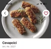 Mängden socker i Cevapcici