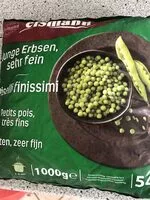 Mängden socker i Junge Erbsen