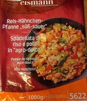 Mängden socker i Reis-Hähnchen-Pfanne "süß-sauer"