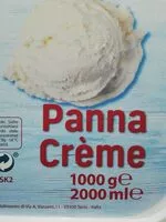 Mängden socker i Gelato alla panna