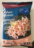 Mängden socker i Gamberetti boreali