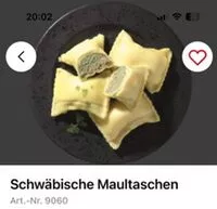 Mängden socker i Maultaschen