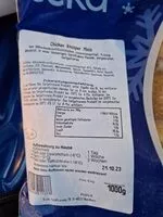 Mängden socker i Chicken Knusper Minis