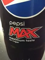 Mängden socker i Pepsi Max