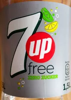 Mängden socker i 7 Up Free - 1,5 L