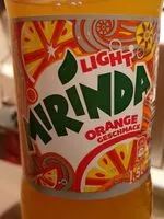 Mängden socker i Mirinda light Orange Geschmack