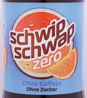Mängden socker i Schwip Schwap Zero ohne Koffein