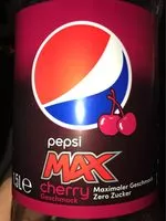 Mängden socker i Pepsi Max Cherry