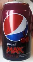 Mängden socker i Pepsi Max cherry