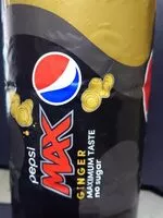 Mängden socker i Pepsi Max Ginger 2l
