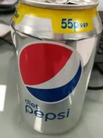 Mängden socker i Diet pepsi