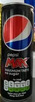 Mängden socker i Pepsi Max
